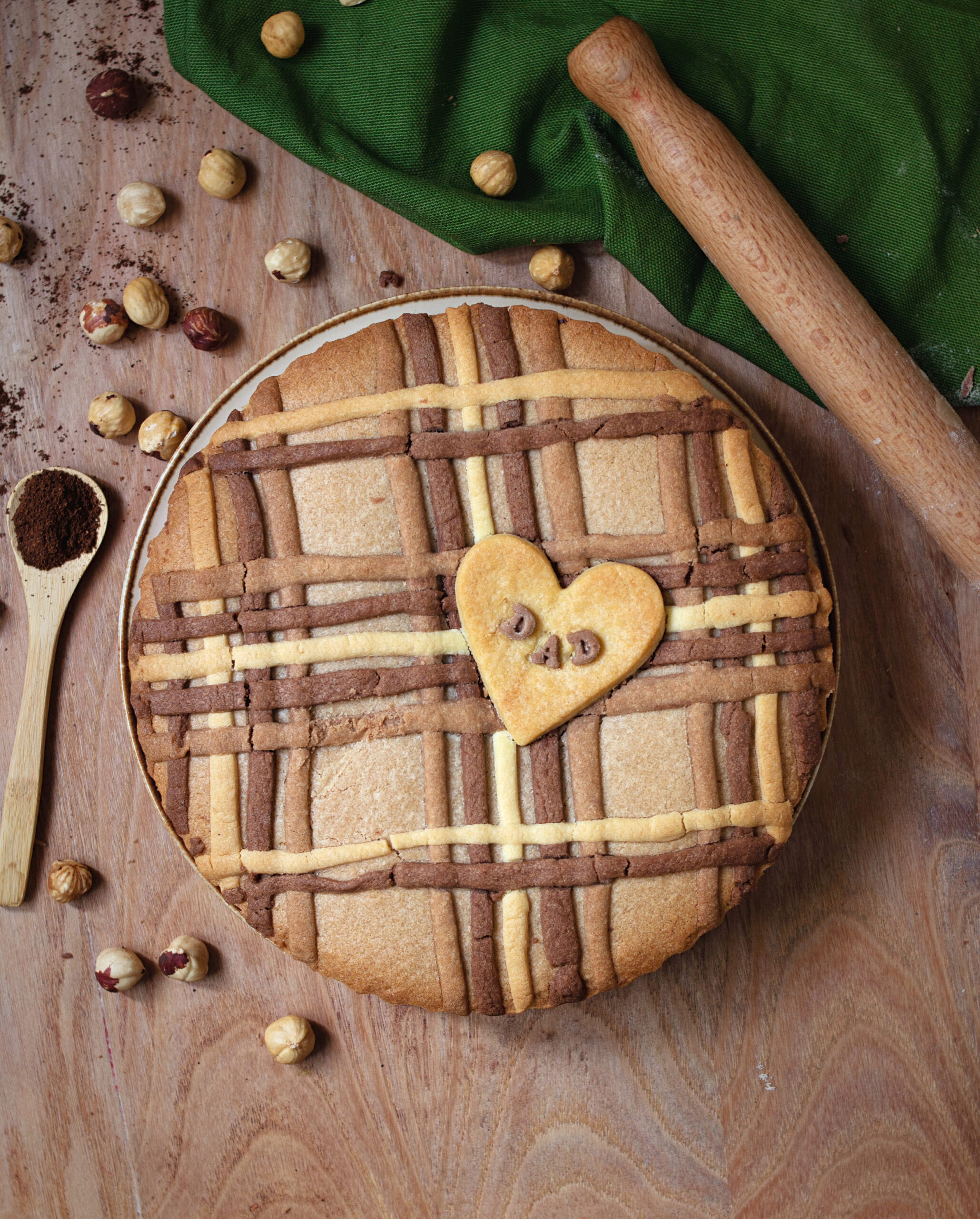 CROSTATA AL CAFFE’ E NOCCIOLE